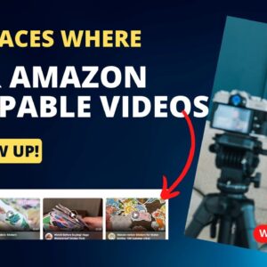 Five places where your AMAZON SHOPPABLE VIDEOS can show up | AMAZON INFLUENCER PROGRAM