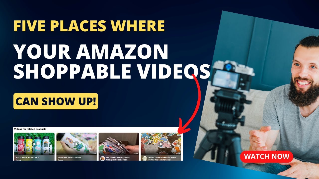 Five places where your AMAZON SHOPPABLE VIDEOS can show up | AMAZON INFLUENCER PROGRAM