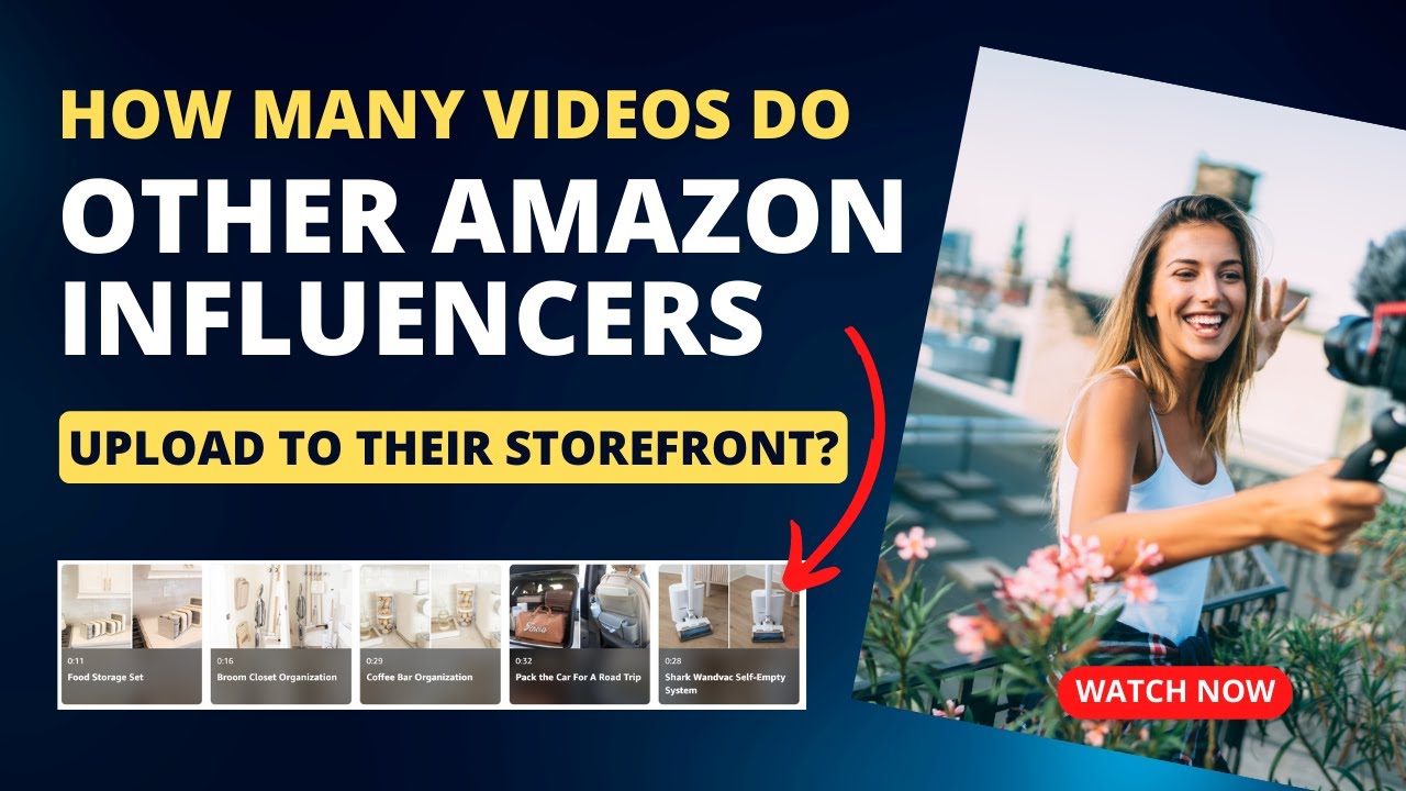 How many SHOPPABLE PRODUCT VIDEOS do other AMAZON INFLUENCERS upload daily? | UPDATE