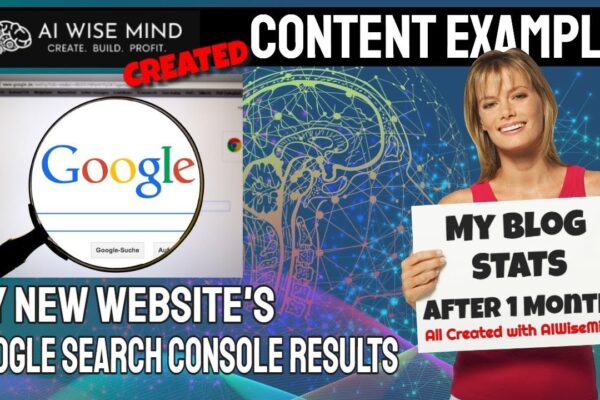 AiWiseMind Content Example & Google Stats ✅| 🤯This will Blow Your Mind!