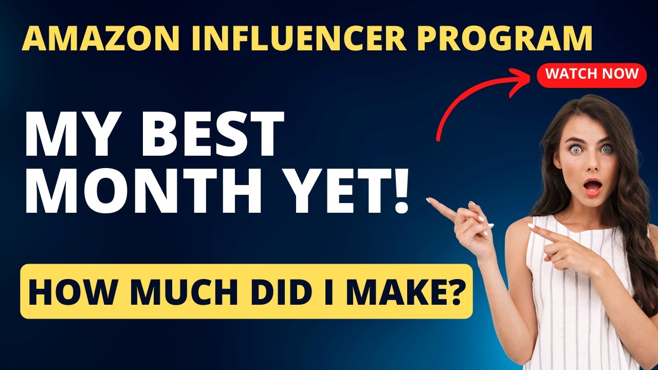 How much I made in July 2023 as an Amazon Influencer - MY BEST MONTH AS AN INFLUENCER!!!!!