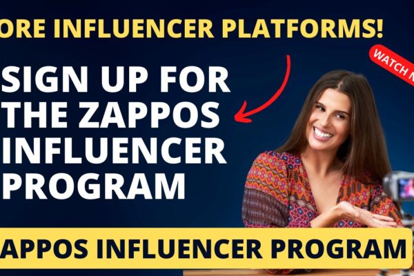 Zappos has an Influencer Program! 👟💫 Unleash Your Style, Impact, and Rewards!