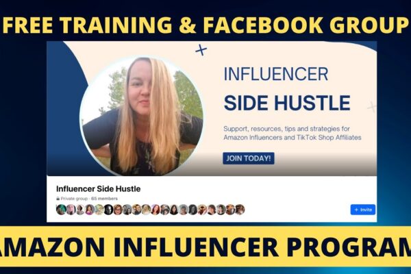 Join this FREE Amazon Influencer Program Facebook Group Now!