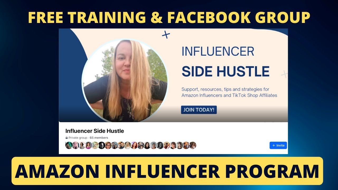 Join this FREE Amazon Influencer Program Facebook Group Now!