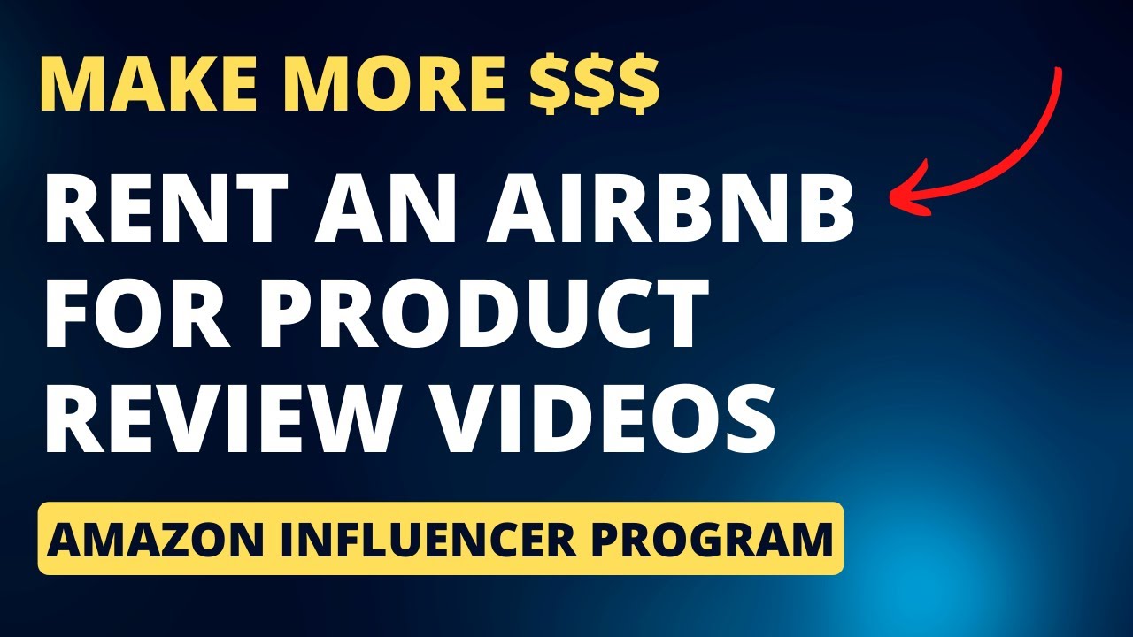 I rented an Airbnb to record videos for the Amazon Influencer Program - Let's take a tour!