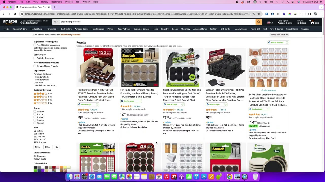 I found SO MANY products for the Amazon Influencer Program in under one minute!