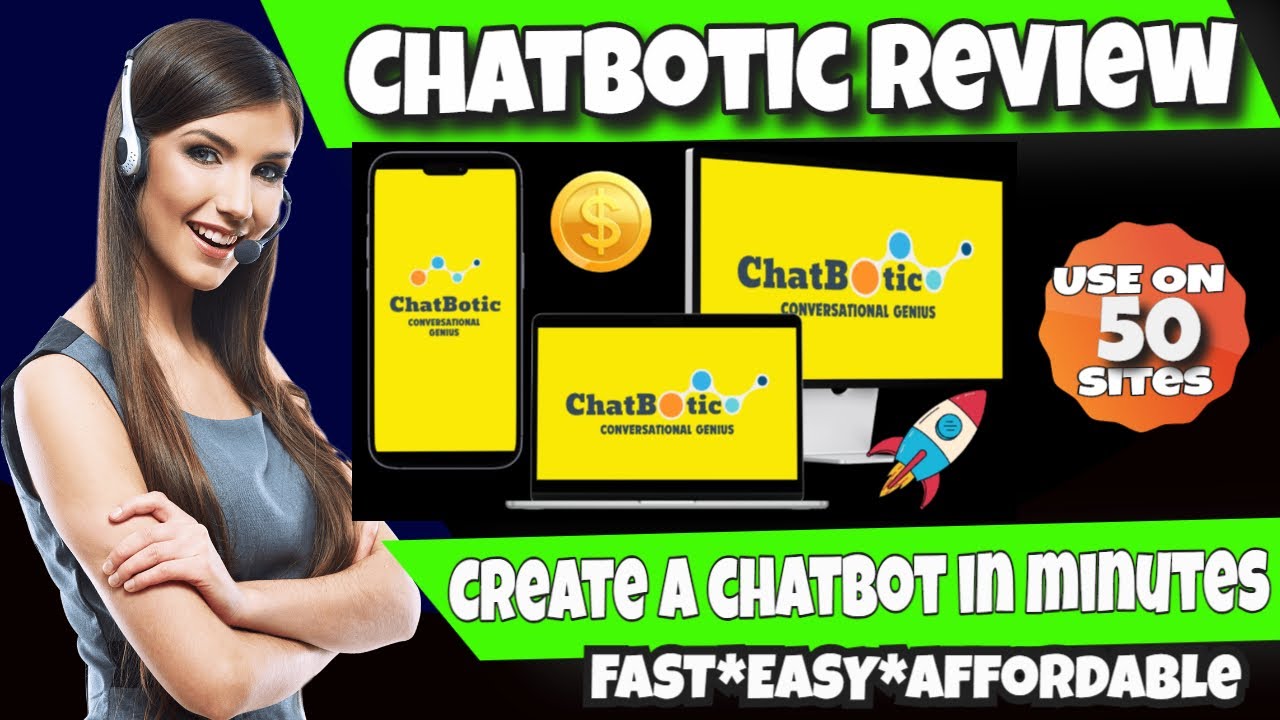 Chatbotic Review & Demo: Promote Your Affiliate Links 24/7 #Chatbotic #ChatboticReview