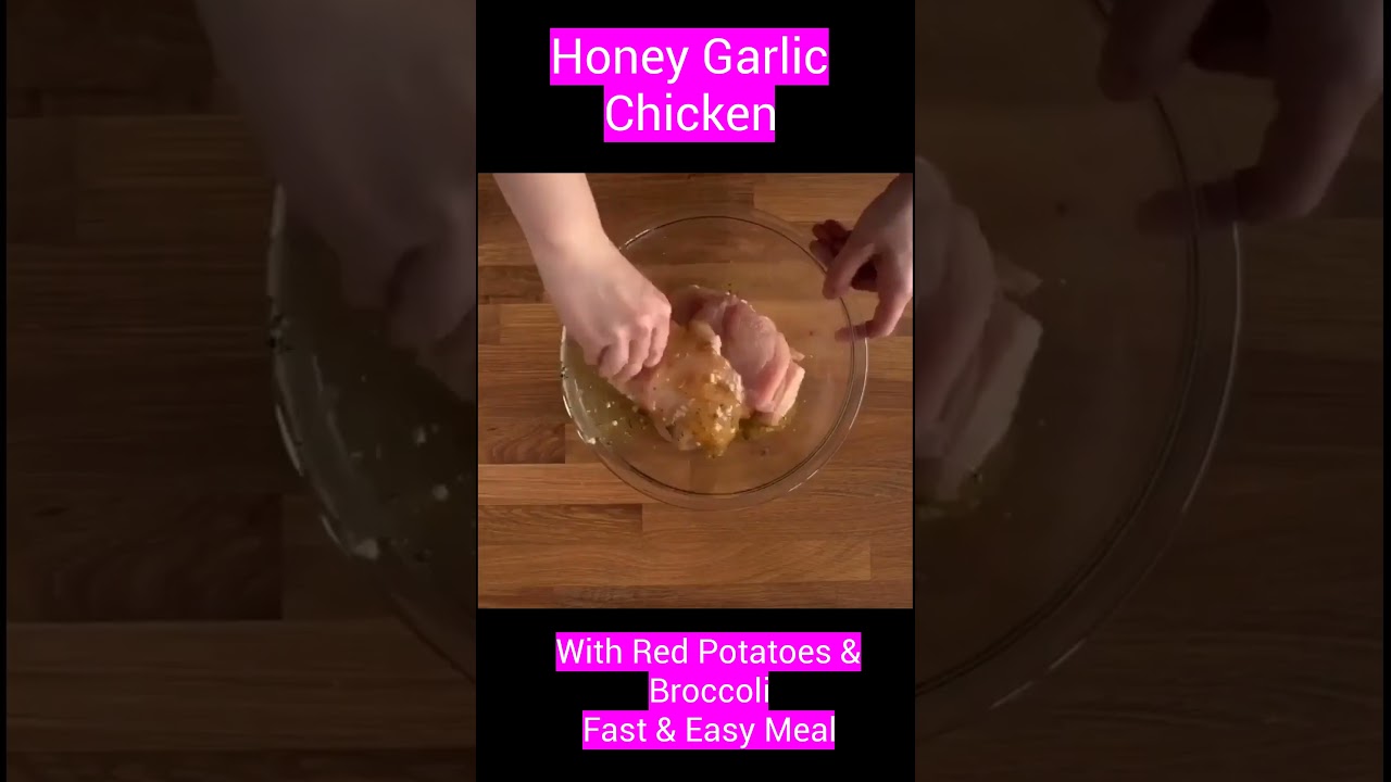 Honey Garlic Chicken Recipe #shorts #cookingshorts #recipe #easymeals